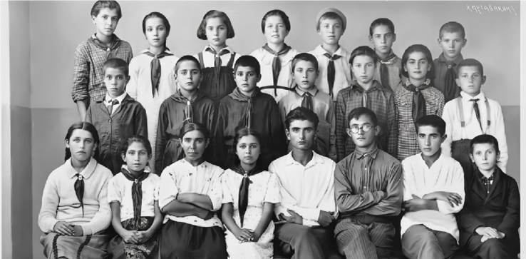 Пионерский лагерь колхоза «Свобода». Фото 1935 г.